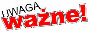uwaga wazne