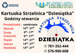 strzelnica godziny otwarcia 250